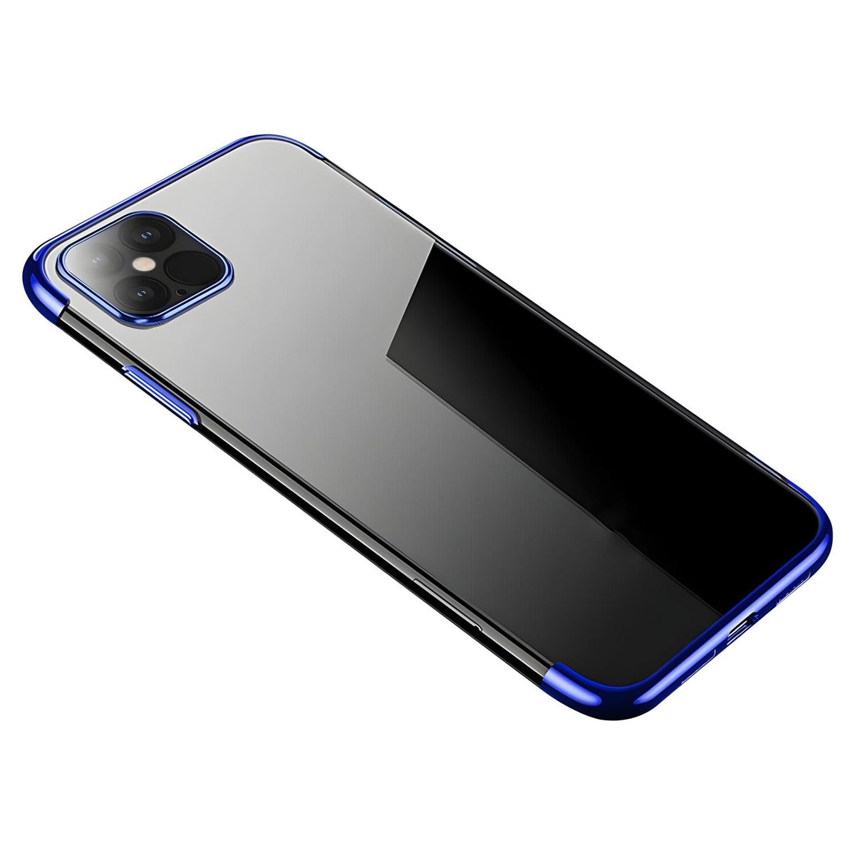 Futrola Clear Color s obojenim rubom za Xiaomi Mi 11 - Plava