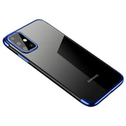Futrola Clear Color s obojenim rubom za Samsung Galaxy A72 4G/Galaxy A72 5G - Plava KP10808