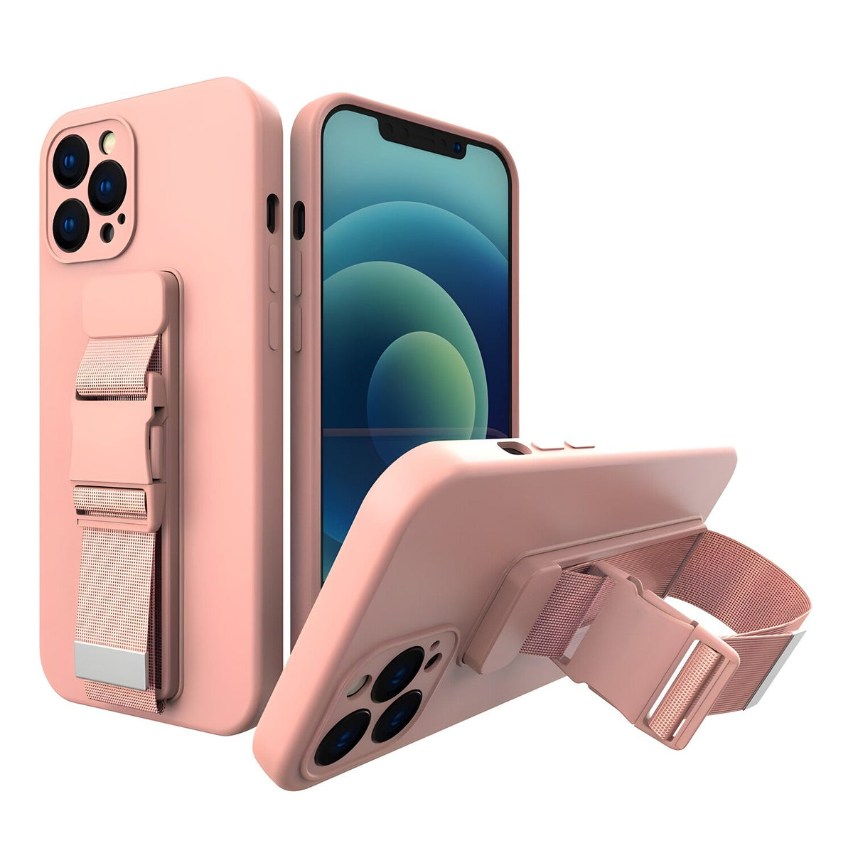 Futrola Rope Case za Apple iPhone 7/iPhone 8/iPhone SE 2020/iPhone SE 2022 - Roza
