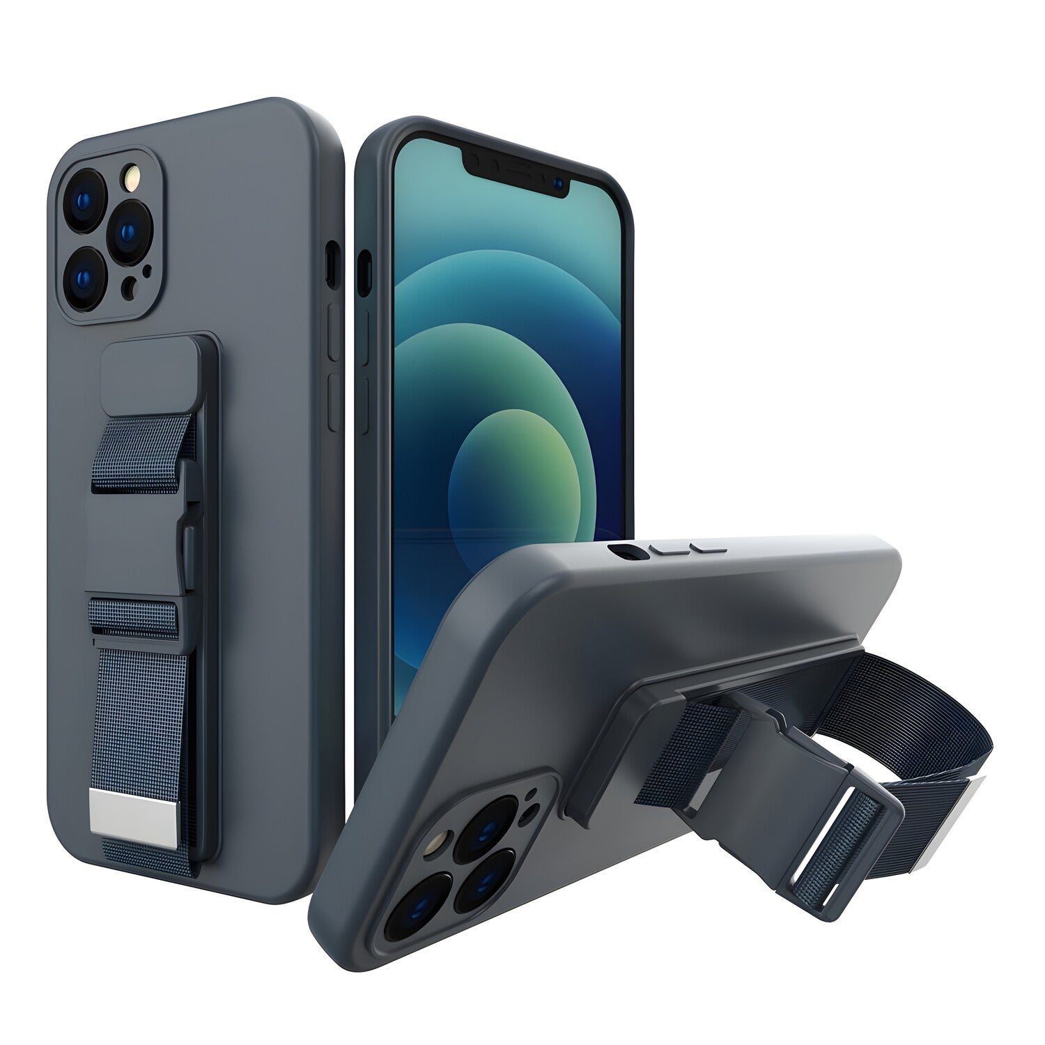 Futrola Rope Case za Samsung Galaxy A12/Galaxy M12 - Tamno plava KP11320