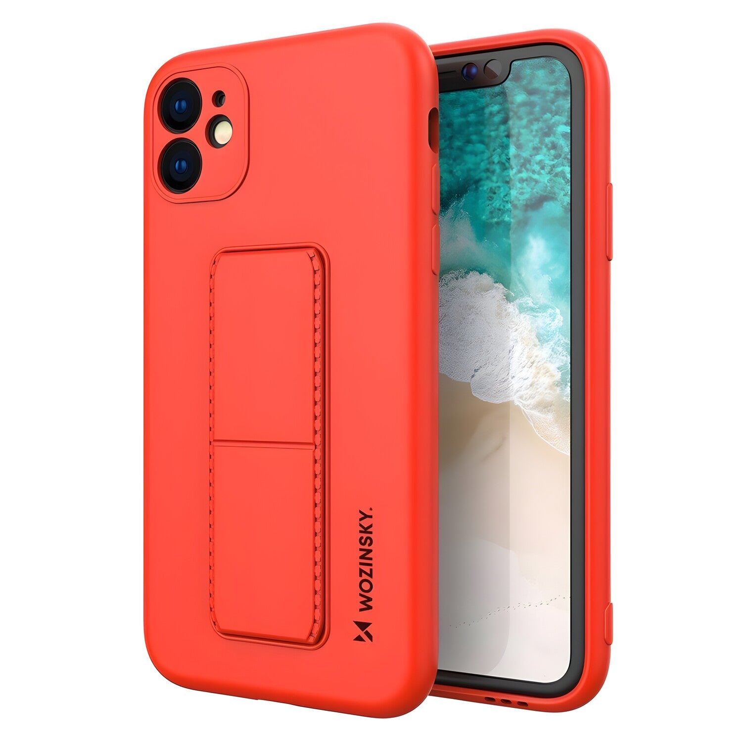 Wozinsky Kickstand futrola za Xiaomi Redmi Note 9/Redmi 10X 4G - Crvena KP11425