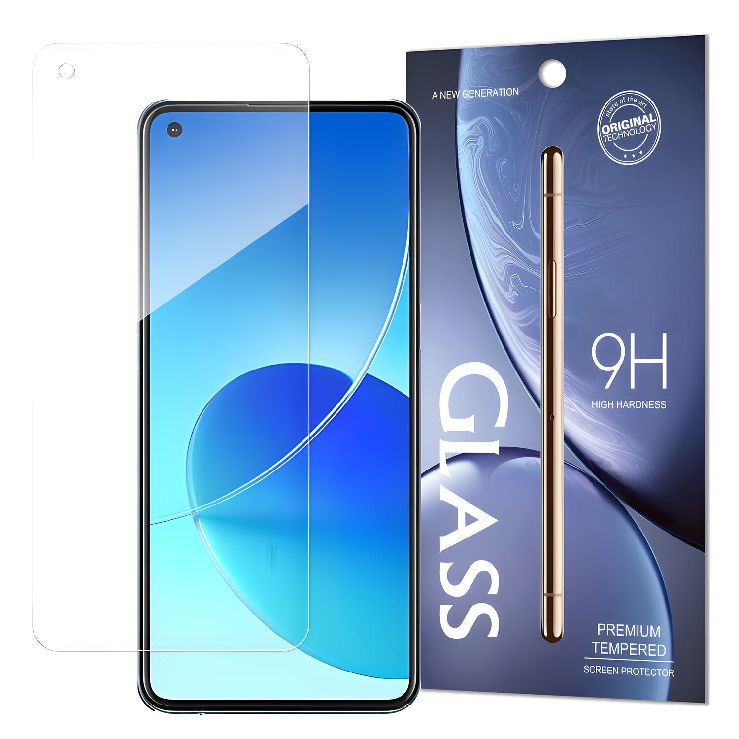 Kaljeno staklo 9H za Oppo Reno6 4G - Prozirna KP13217