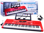Dječje klavijature SD-6118 Red