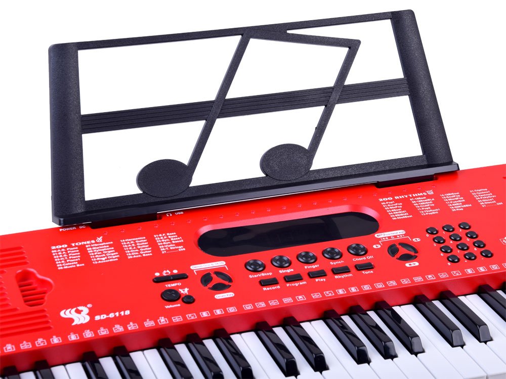 Dječje klavijature SD-6118 Red