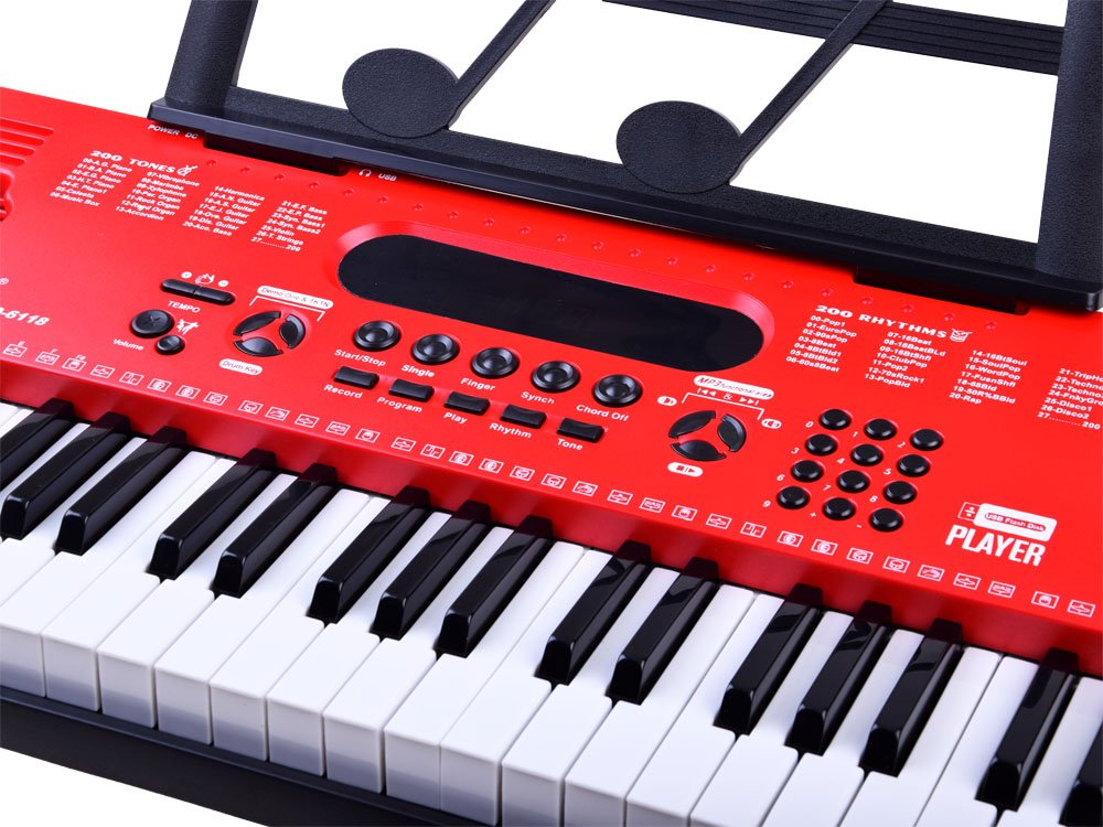 Dječje klavijature SD-6118 Red