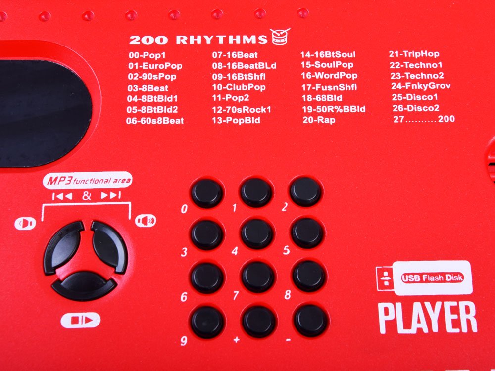 Dječje klavijature SD-6118 Red