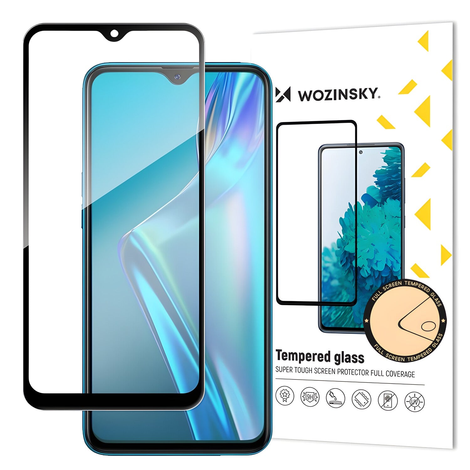 Wozinsky zaštitno kaljeno staklo za Oppo A12/A5s/A7 - Crna KP13614