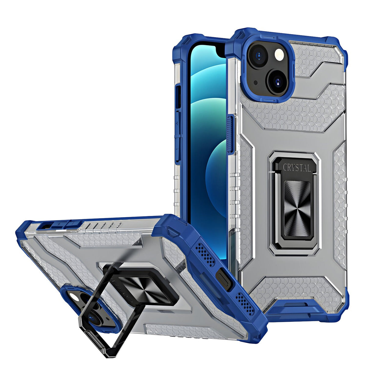 Futrola Crystal Ring Case za Apple iPhone 13 Mini - Plava
