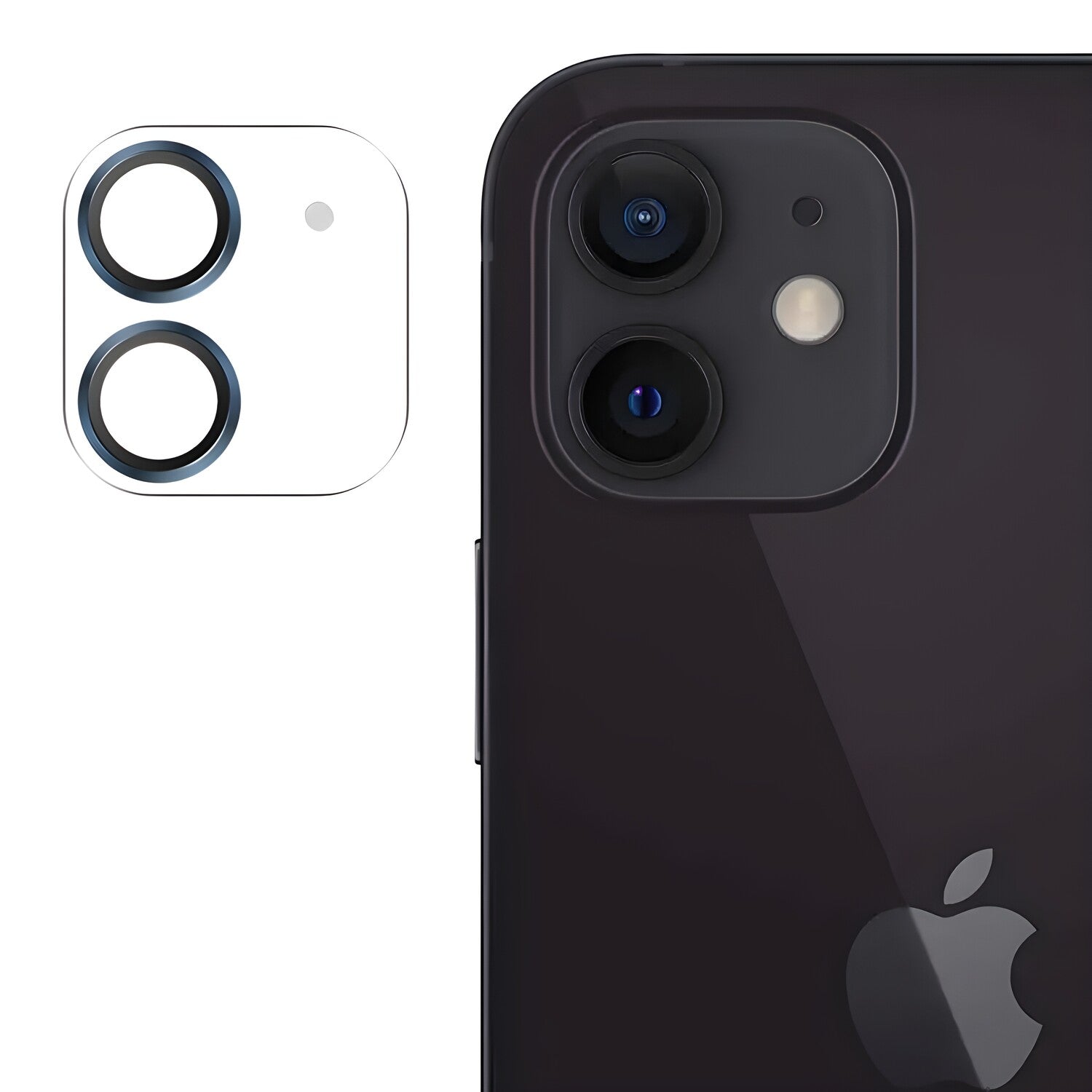 Zaštitno staklo za kameru Joyroom za Apple iPhone 12 - Srebrna KP14019