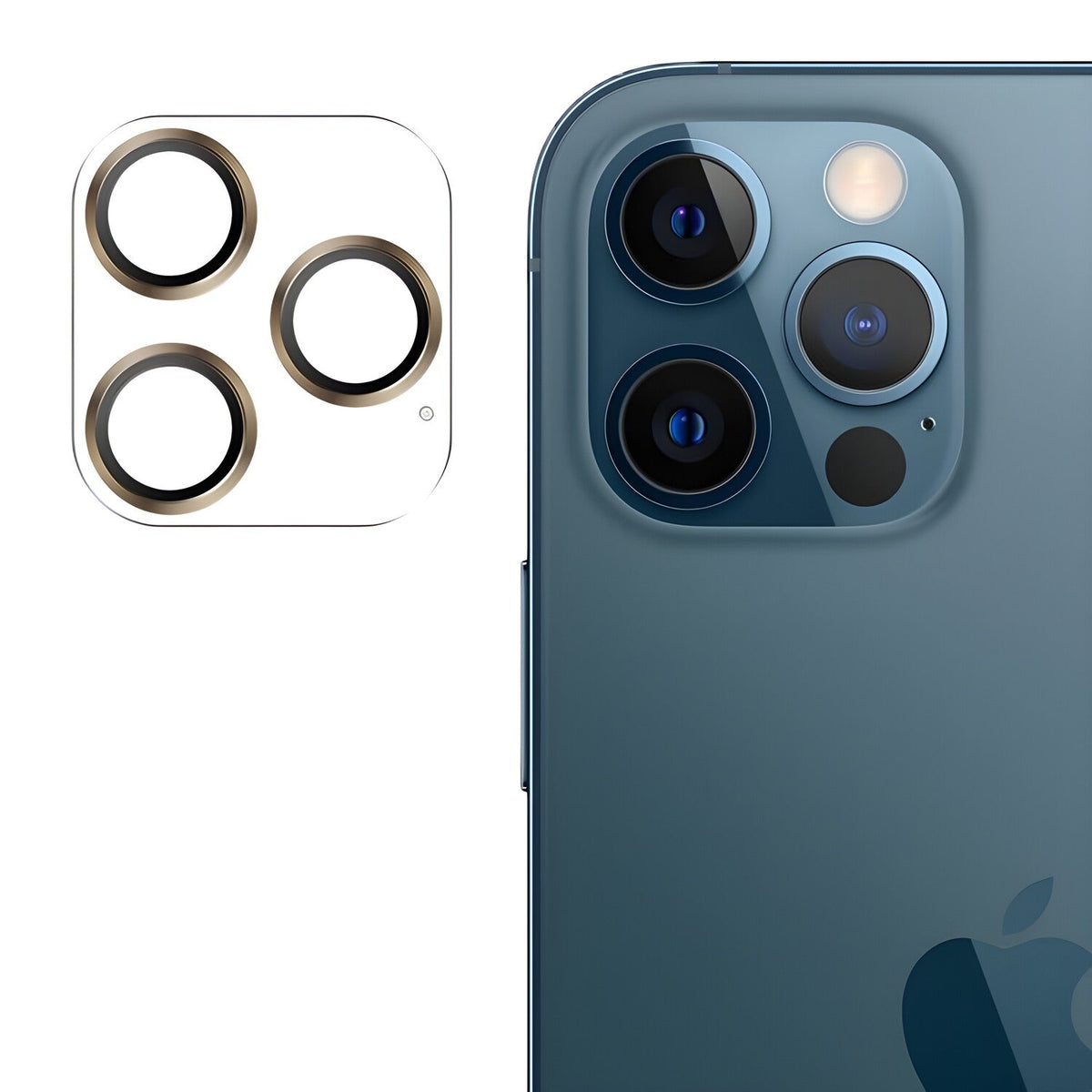 Zaštitno staklo za kameru Joyroom za Apple iPhone 12 Pro - Zlatna