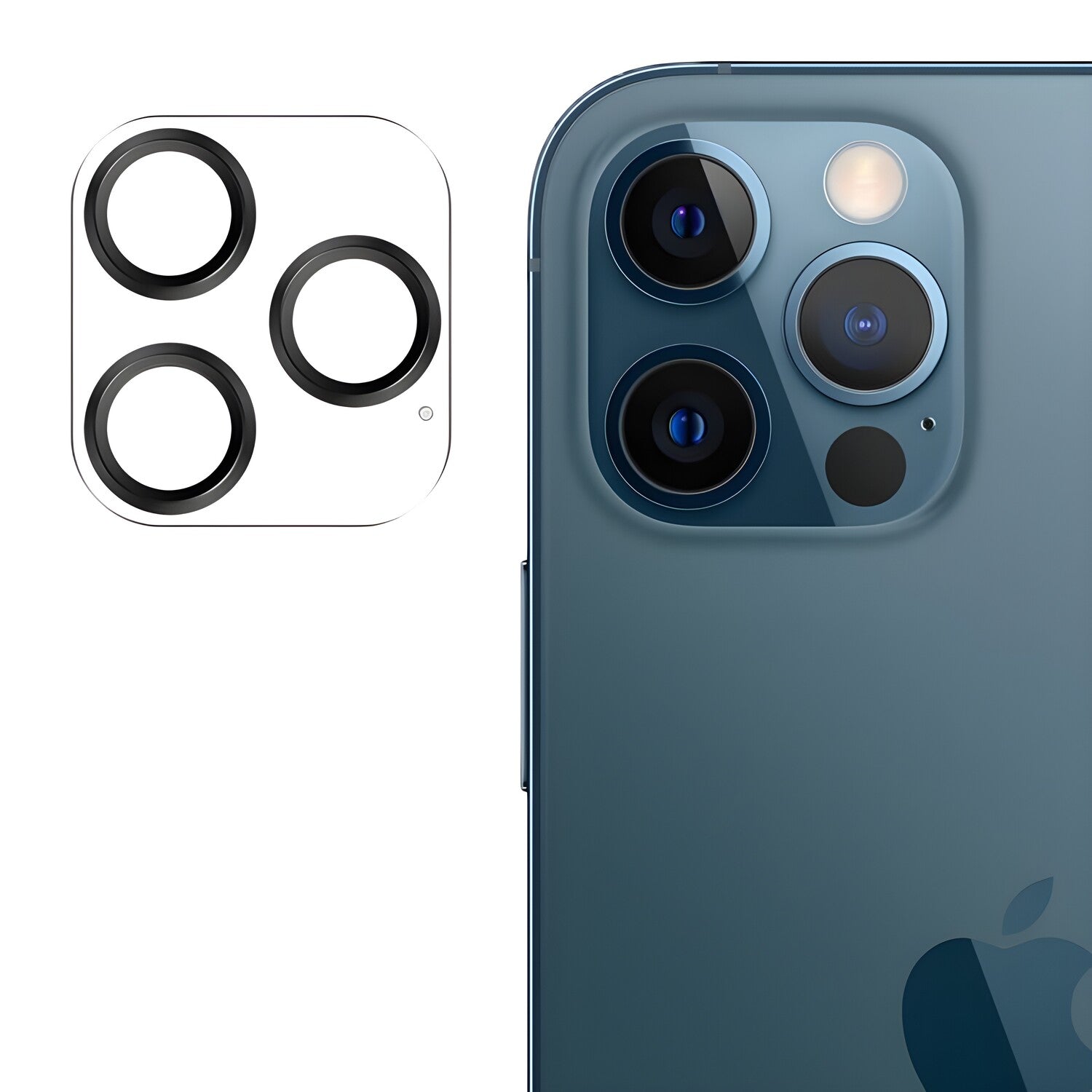Zaštitno staklo za kameru Joyroom za Apple iPhone 12 Pro Max - Crna KP14027