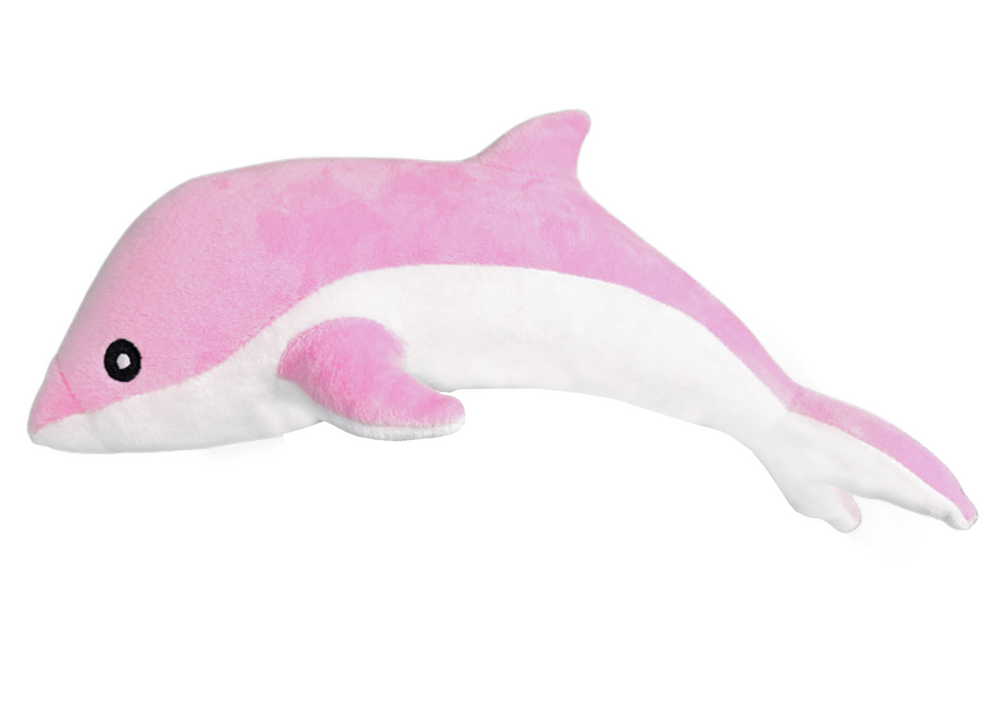 Plišana igračka delfin 70 cm - rozi