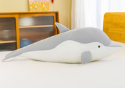 Plišana igračka delfin 70 cm - sivi