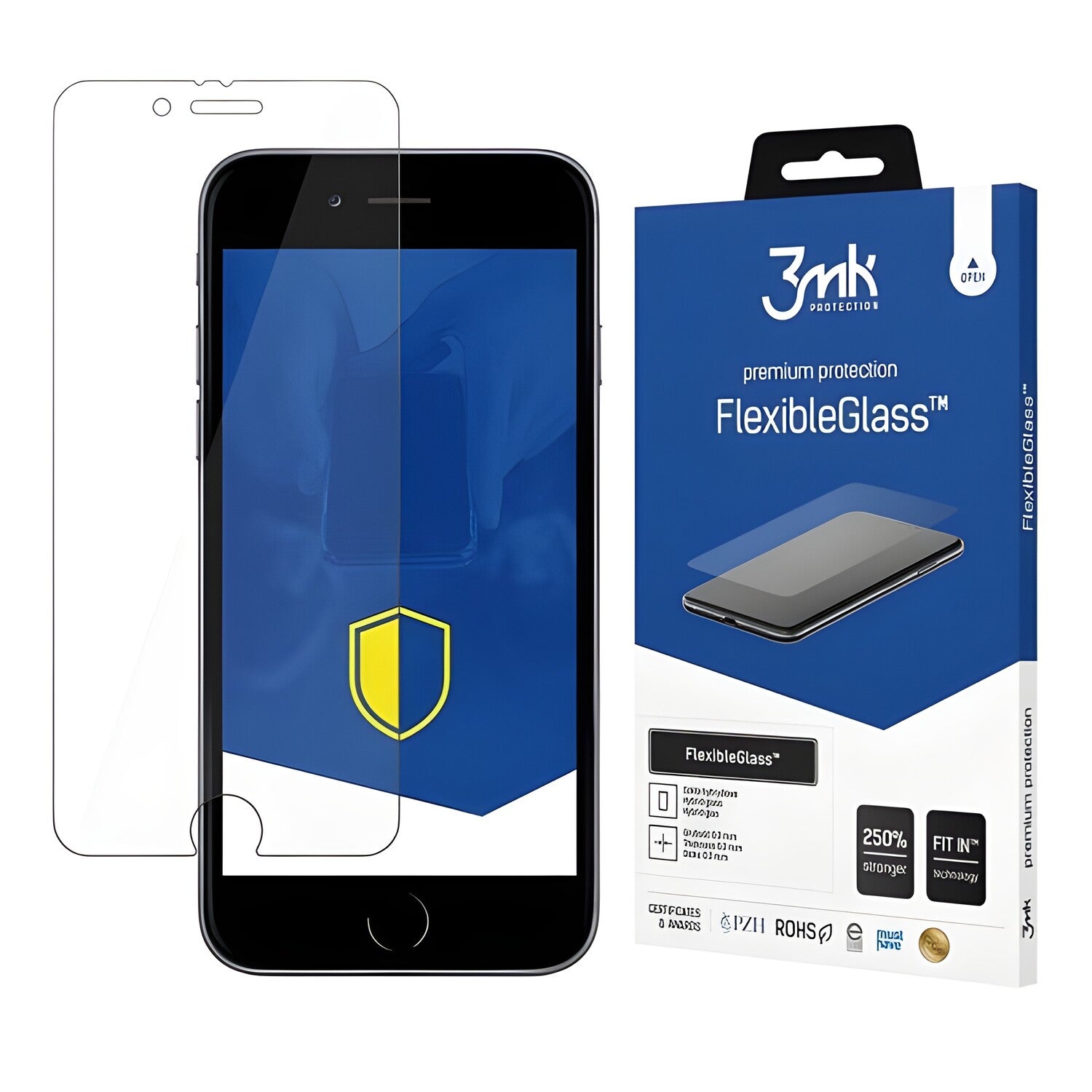 Zaštitno hibridno staklo 3mk FlexibleGlass za Xiaomi Redmi Note 8T - Prozirna KP15128