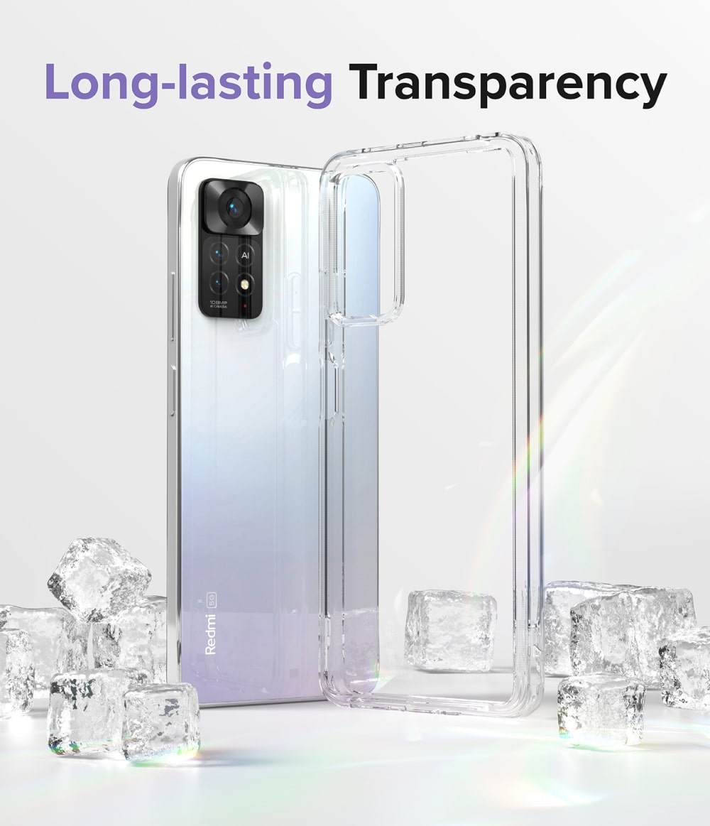Ringke - Fusion ovitek za Xiaomi Redmi Note 11 Pro 4G / Note 11 Pro 5G / 12 PRO 4G / LTE - prozoren