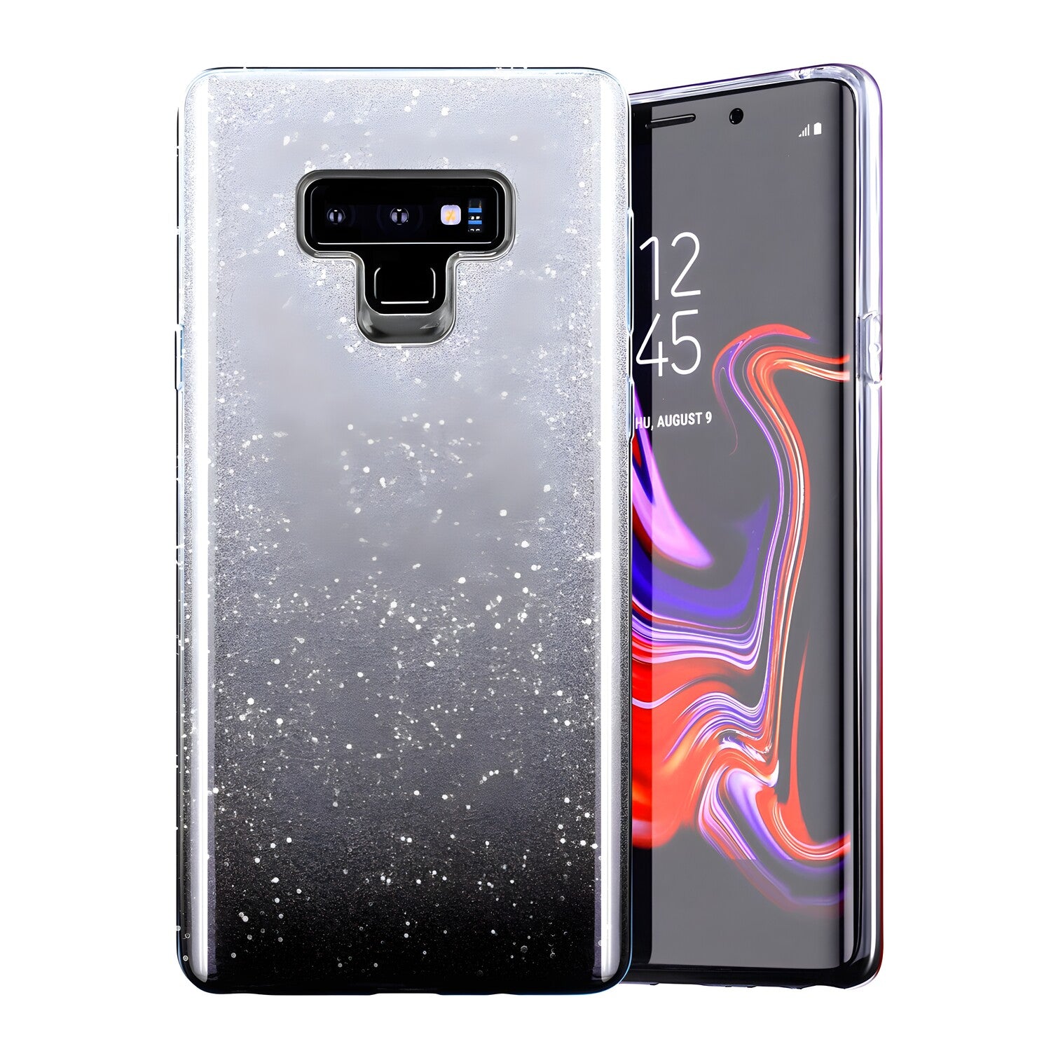 Sjajna futrola za Samsung Galaxy A32 5G - Crna - Tip 1 KP16074