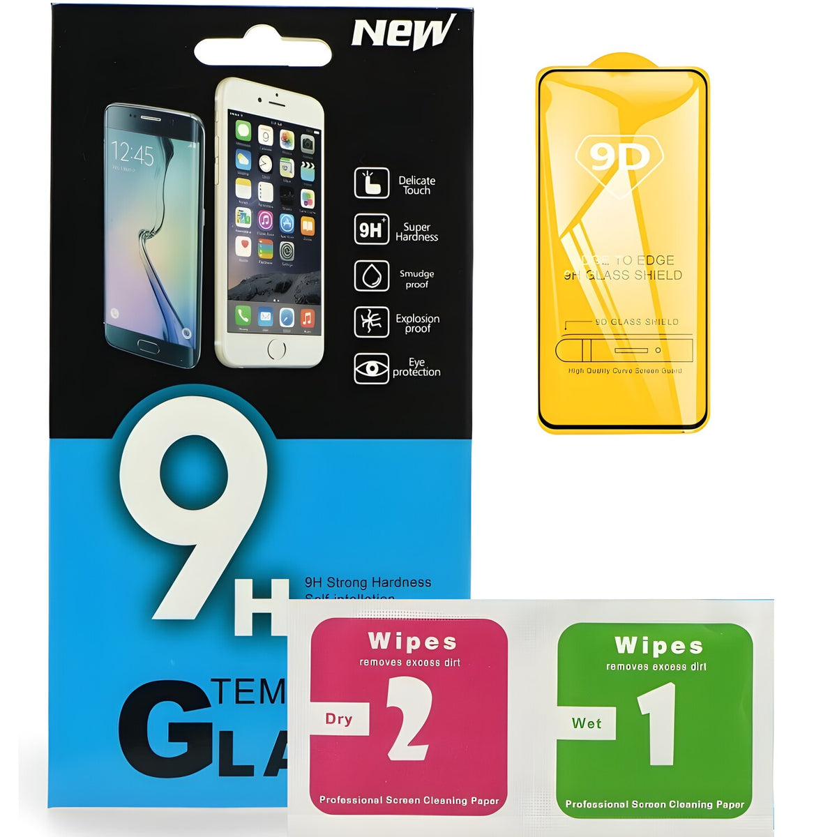 9D zaštitno staklo Fenix za Samsung Galaxy M52 5G - Crna KP16249