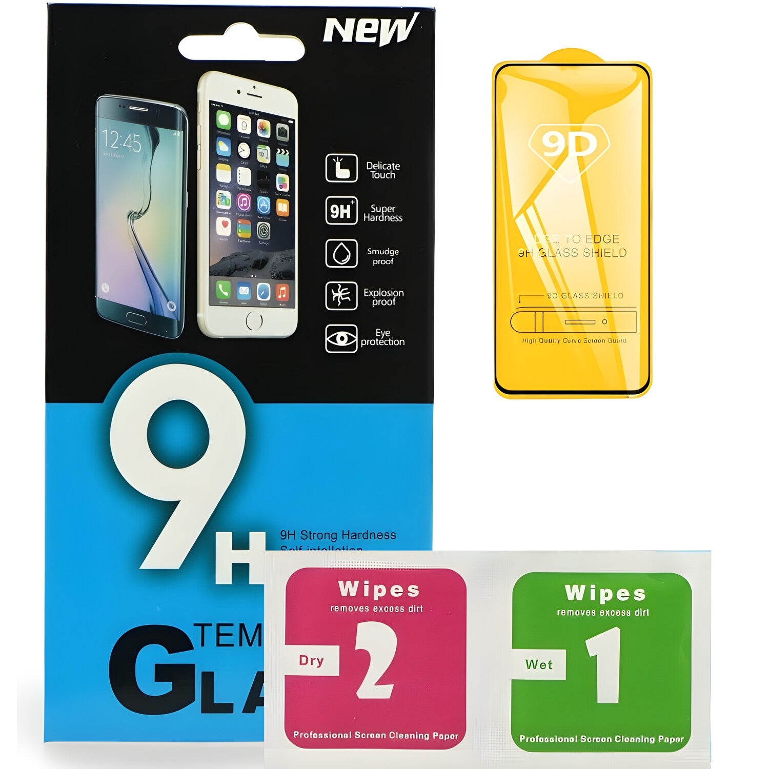 9D zaštitno staklo Fenix za Oppo A95 4G/A95 5G/Reno 6 5G/A78 4G - Crna KP16499