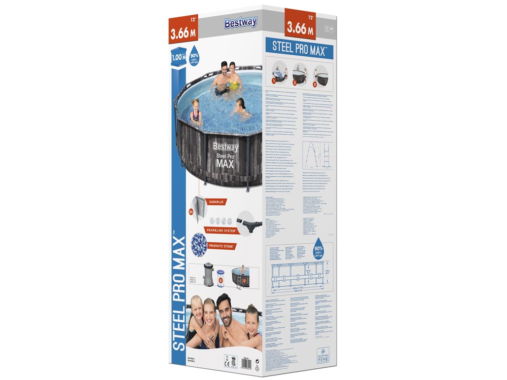 Bestway bazen (366x100cm) – 8u1