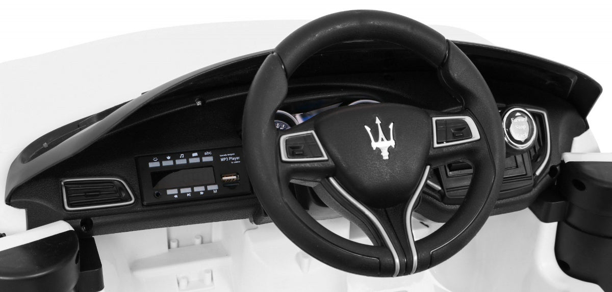Licencirani auto na akumulator Maserati Ghibli - bijeli