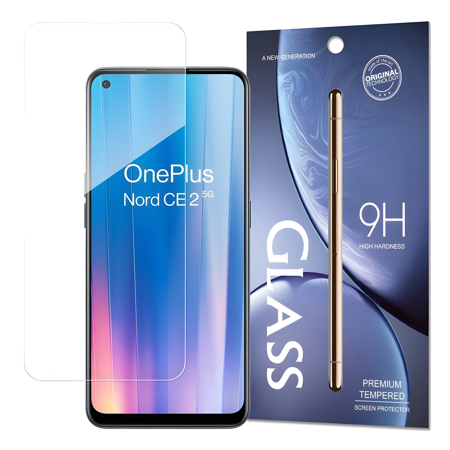 Kaljeno staklo 9H za OnePlus Nord CE 2 5G - Prozirna KP18591