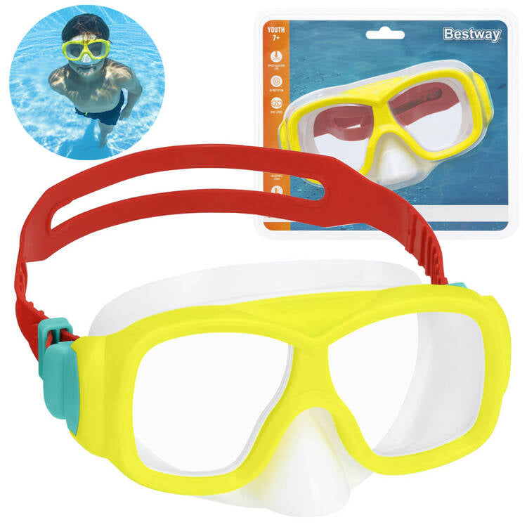 Bestway Aquanaut maska za ronjenje žuta