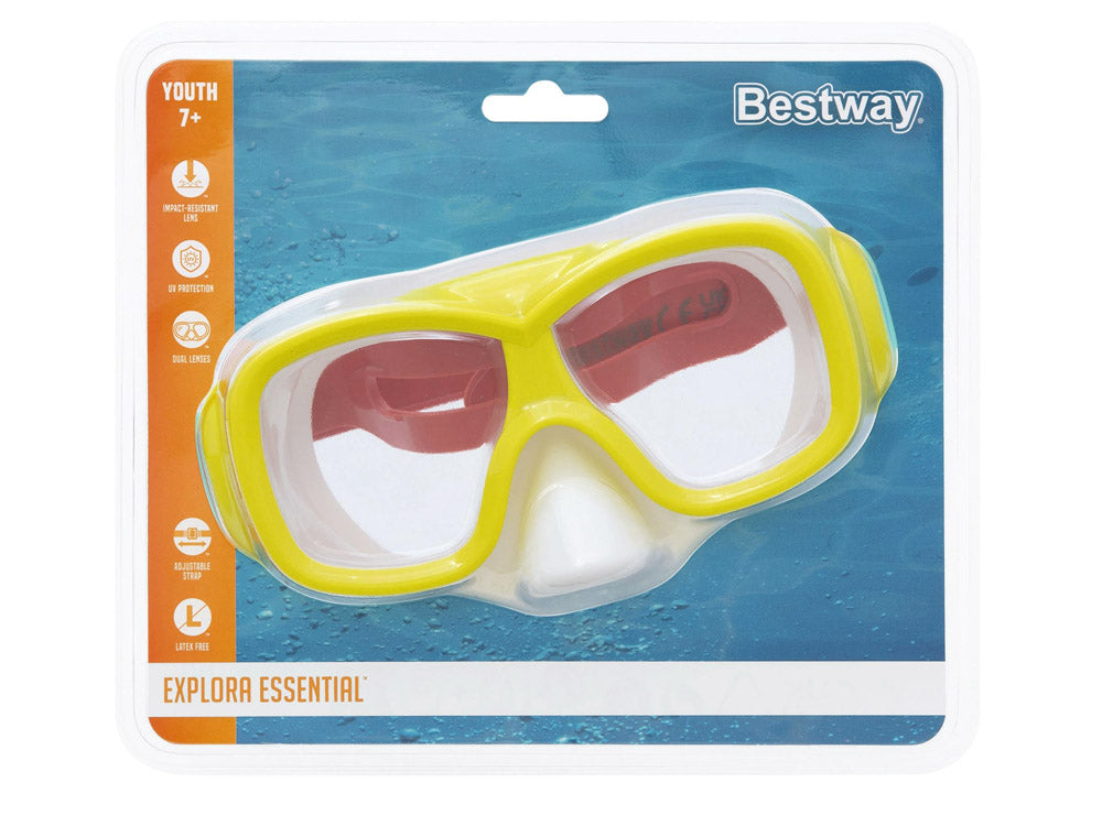 Bestway Aquanaut maska za ronjenje žuta