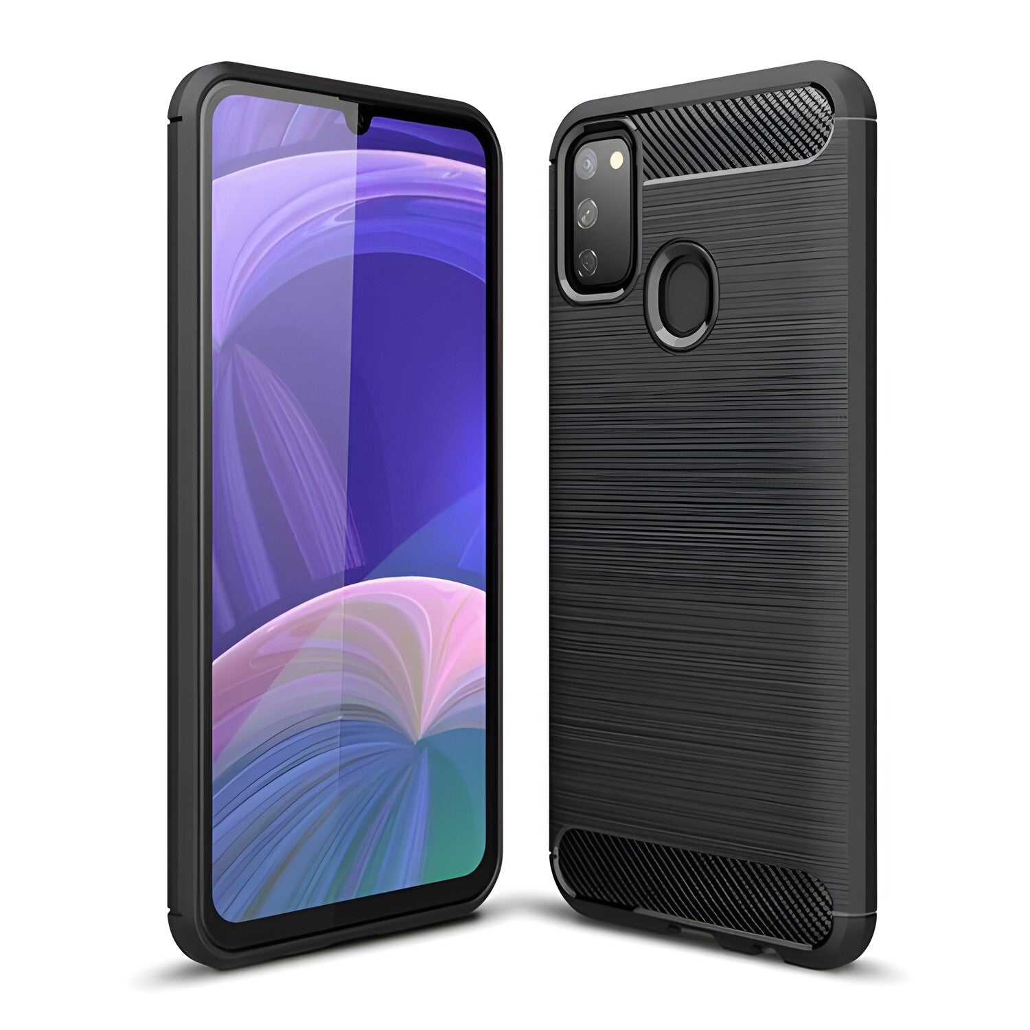 Futrola Carbon Shield TPU za Huawei Y9a/Nova Y9a - Crna KP19352