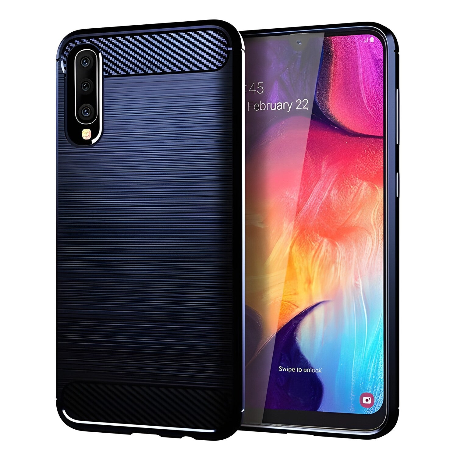 Futrola Carbon Shield TPU za Samsung Galaxy M10 - Crna KP19382
