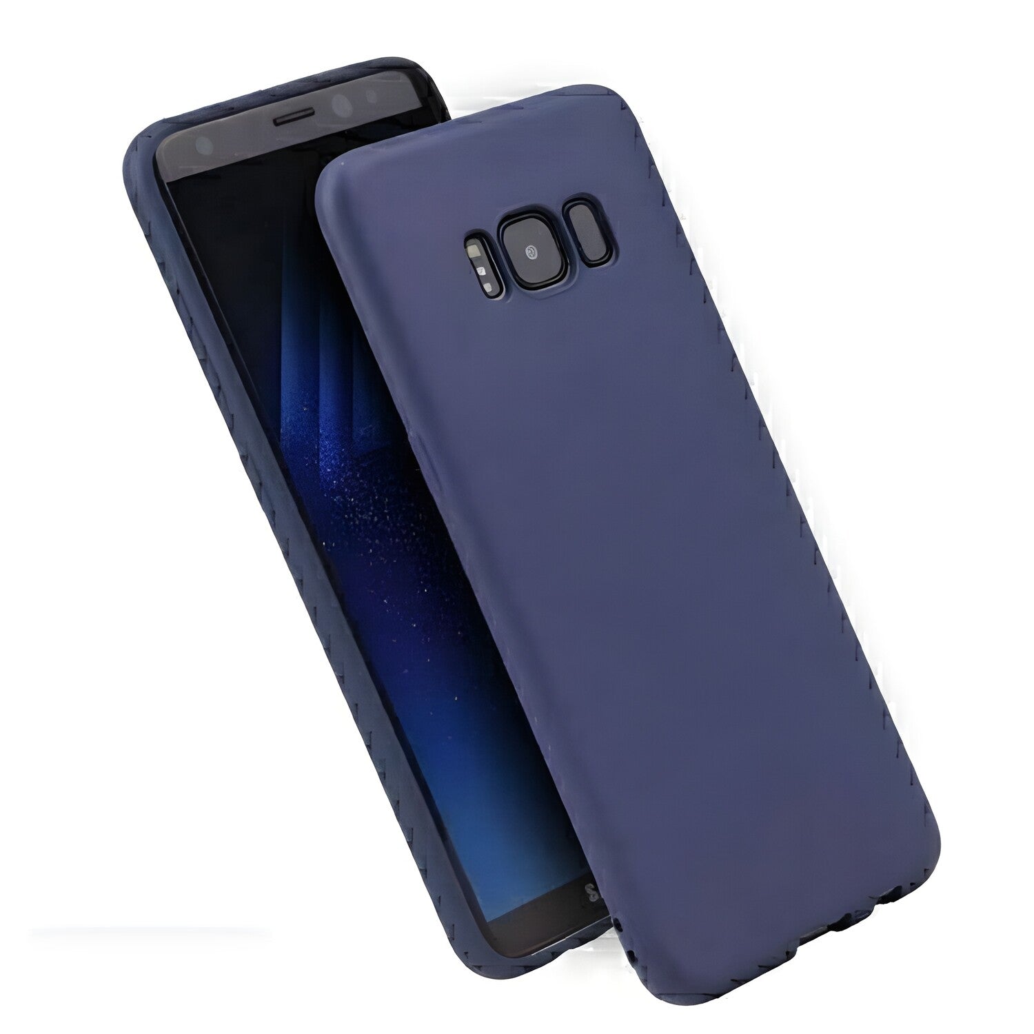 Beline silikonska futrola za Huawei C3 - Tamno plava KP19505