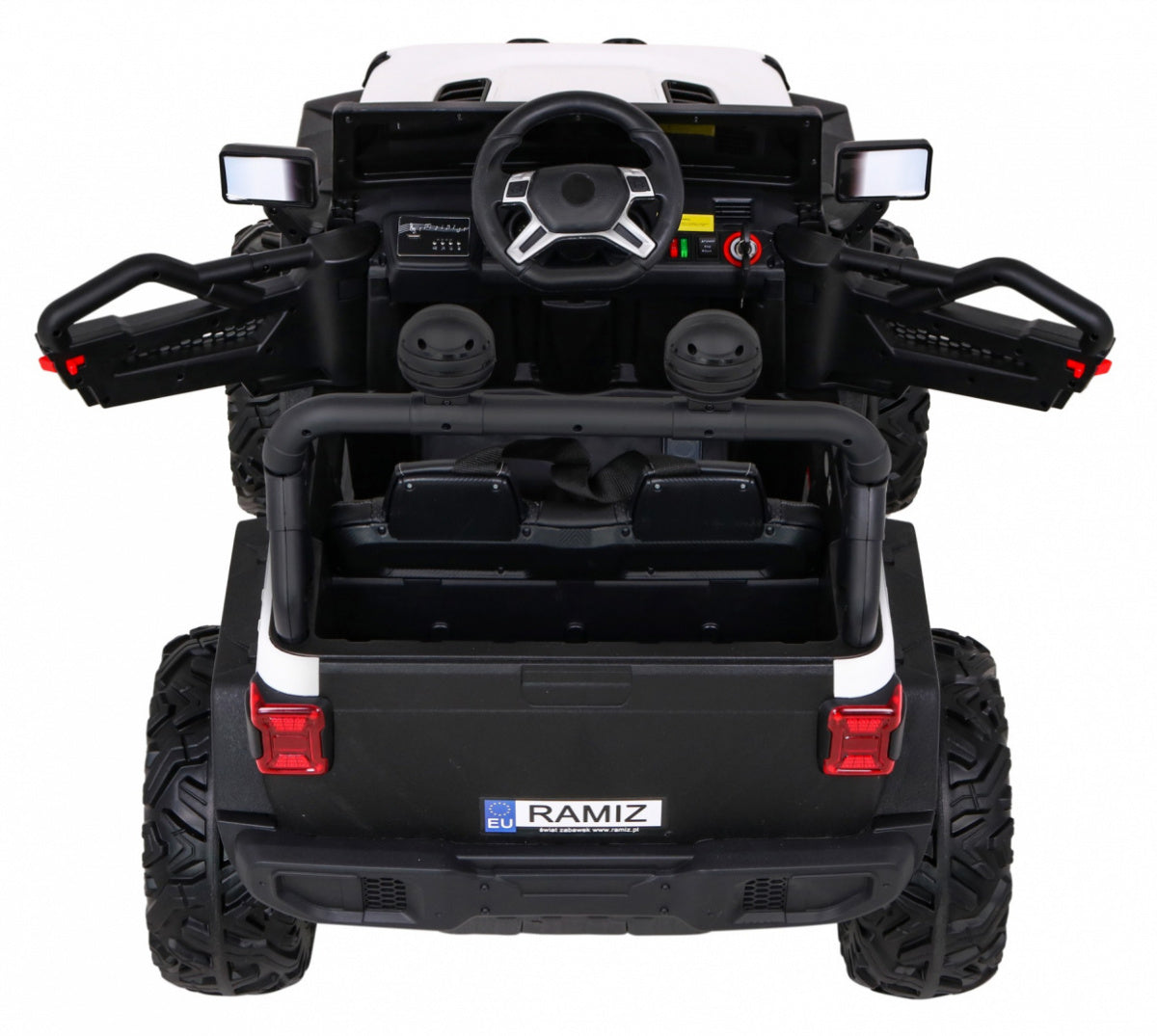 Auto na akumulator Master Of Terain 4x4 - bijeli