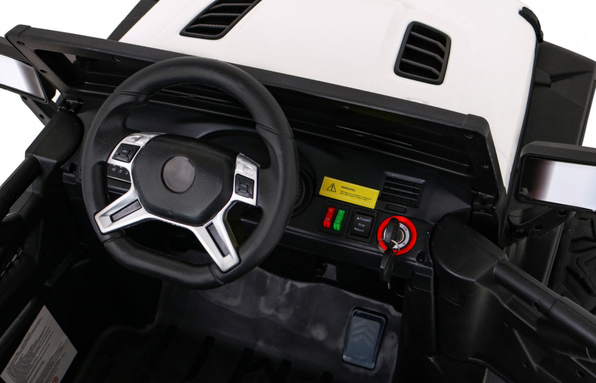 Auto na akumulator Master Of Terain 4x4 - bijeli
