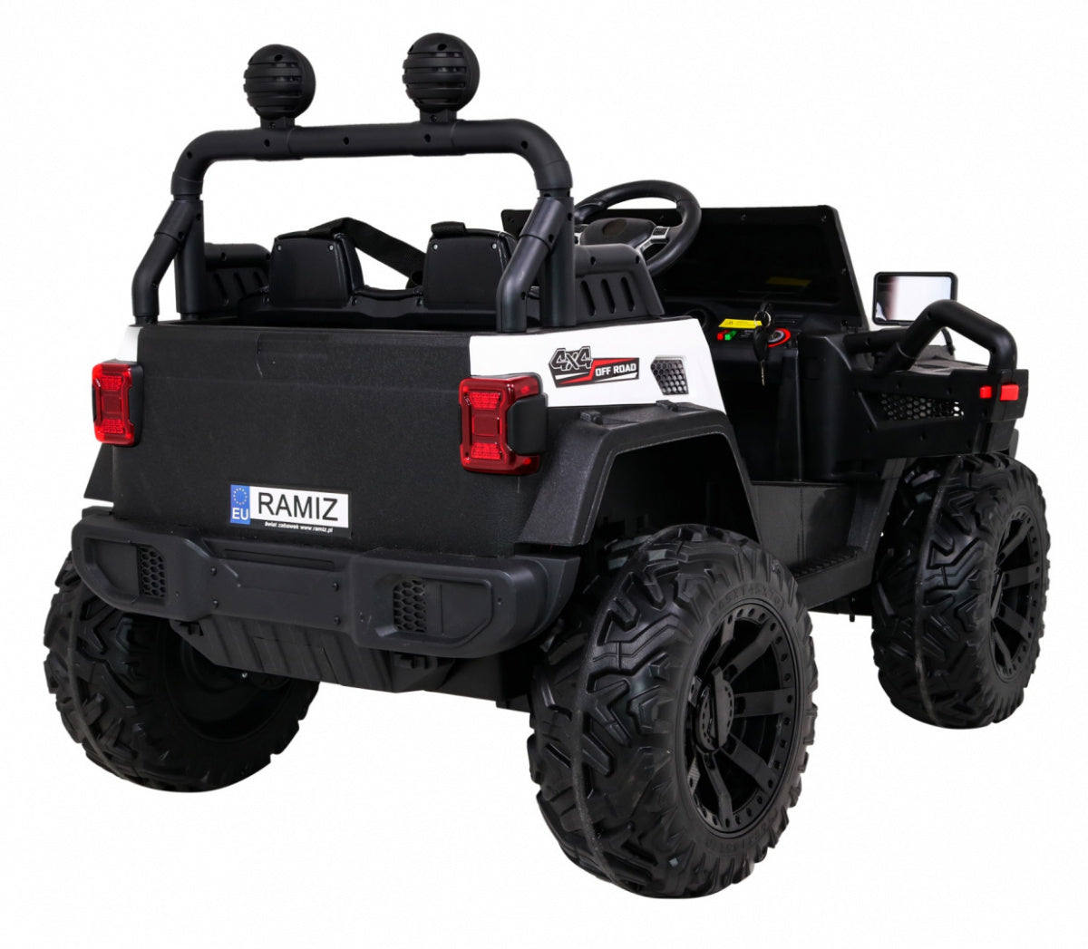 Auto na akumulator Master Of Terain 4x4 - bijeli