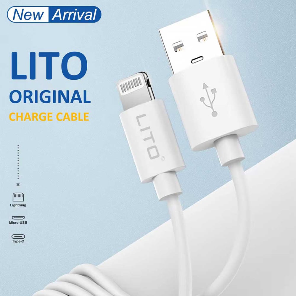 LITO - USB podatkovni kabel Lightning, 2M