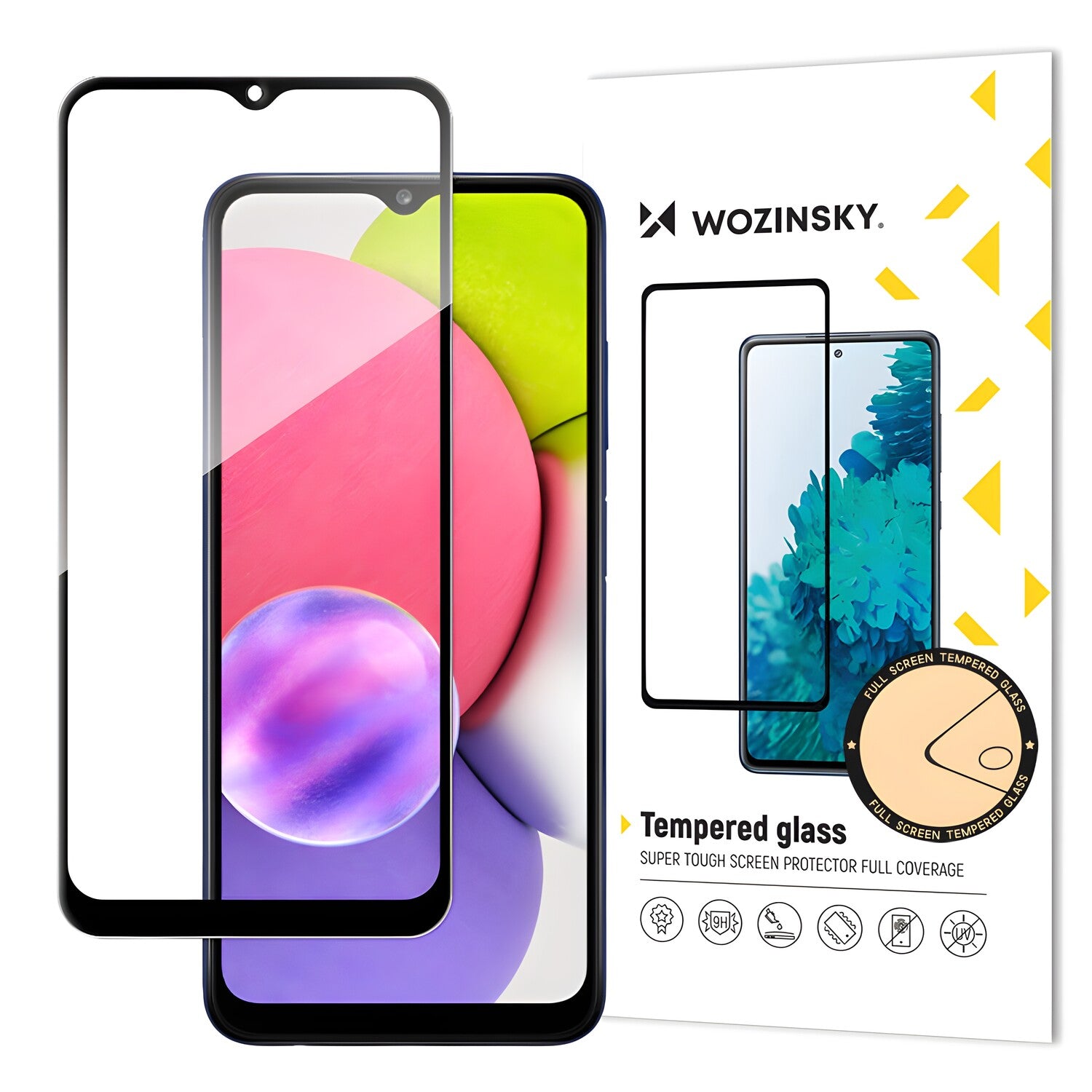 Wozinsky zaštitno kaljeno staklo za Samsung Galaxy A03s - Crna KP22120