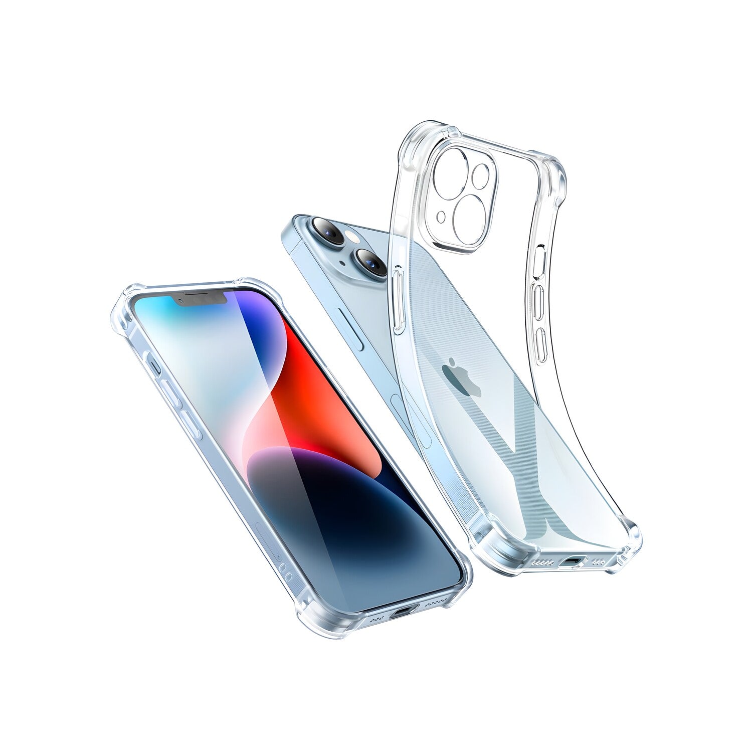 Ochrambena gel futrola Ugreen za Apple iPhone 14 Plus - Prozirna KP22156