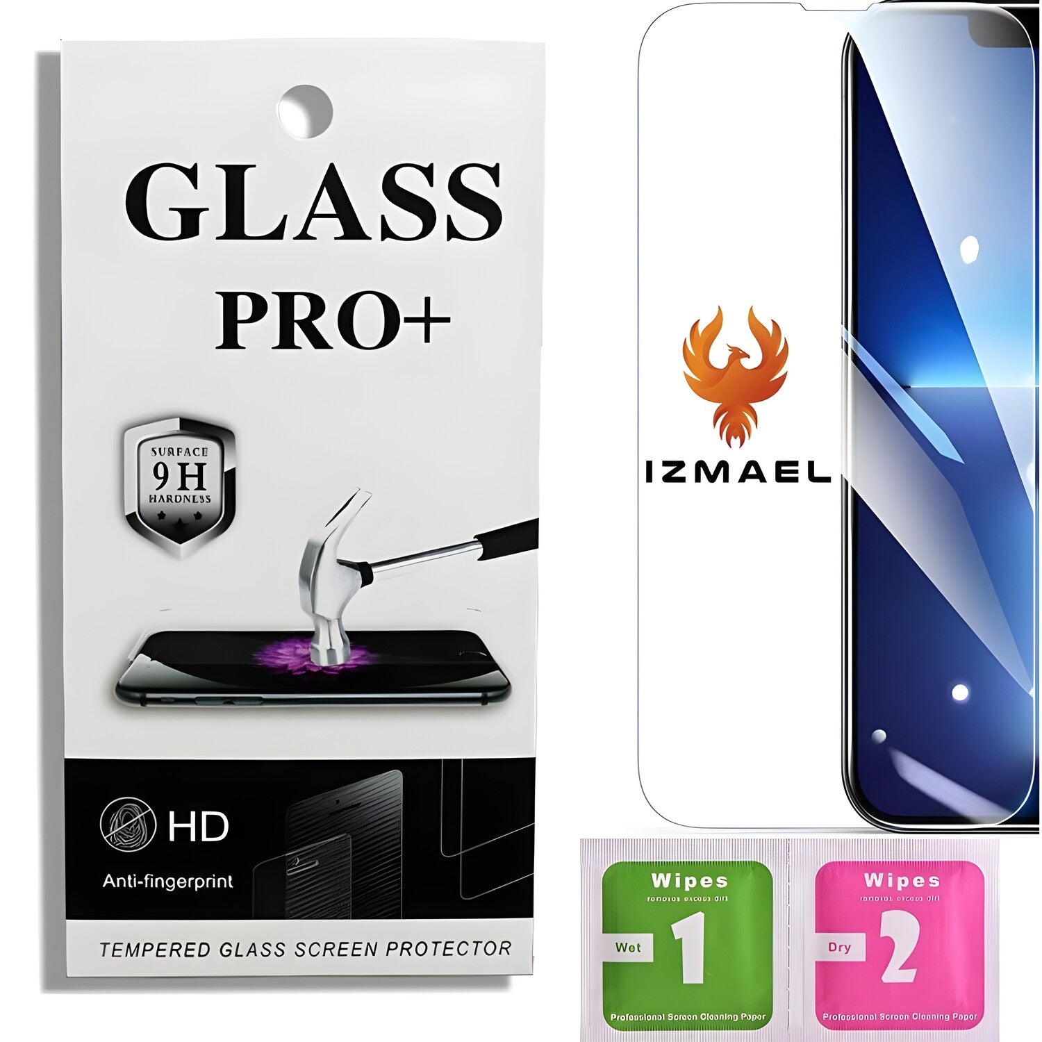 Prémično zaštitno staklo 9D Izmael za Samsung Galaxy S10 Plus - Prozirna KP22958