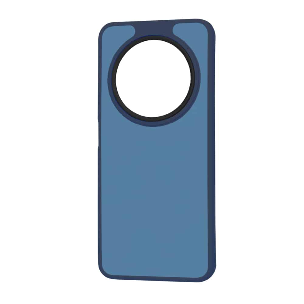 Techsuit – ovitek HaloFrost Series za Xiaomi Redmi 14C – temno moder