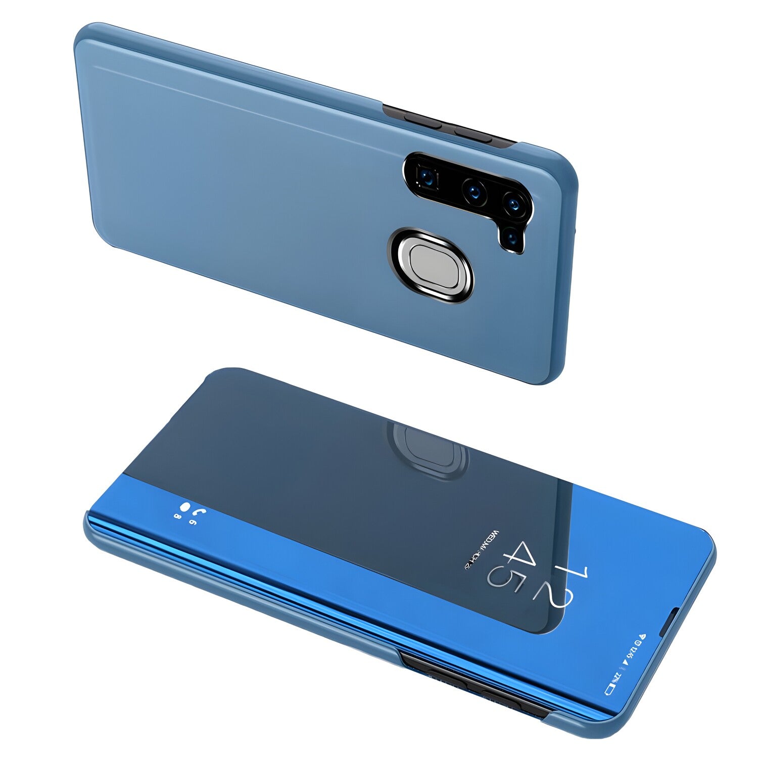 Futrola Clear View za Samsung Galaxy A11/Galaxy M11 - Plava KP23685