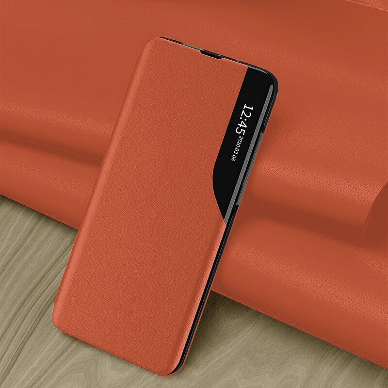 Techsuit - serija eFold preklopni etui za Redmi A1/A2 - oranžna barva