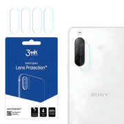 4x Staklo za kameru 3mk za Sony Xperia 10 II - Prozirna KP24323