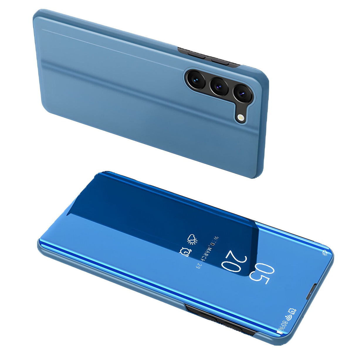 Futrola Clear View za Samsung Galaxy S23 Plus - Plava