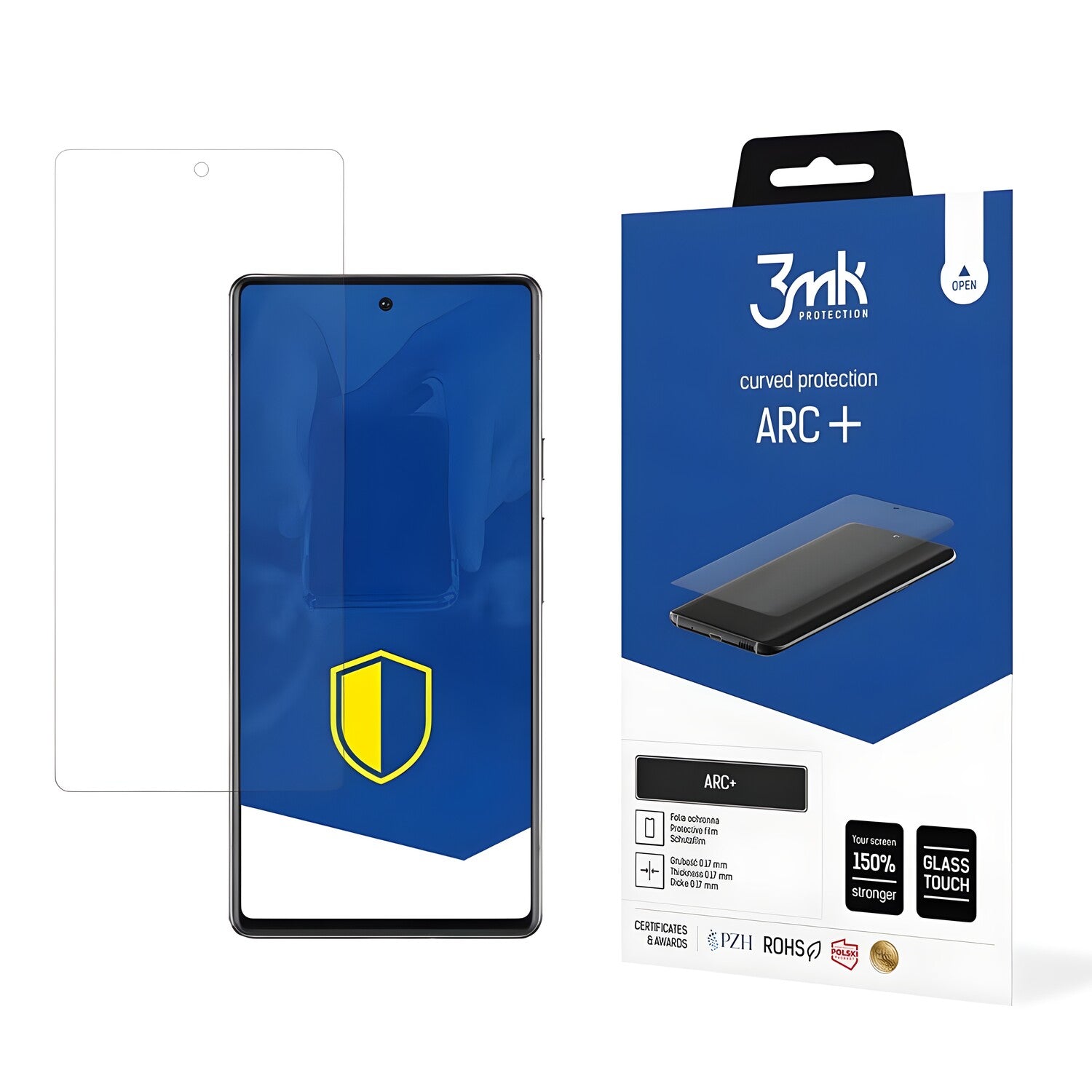 3mk Arc+ zaštitna folija za Google Pixel 6A - Prozirna KP24573