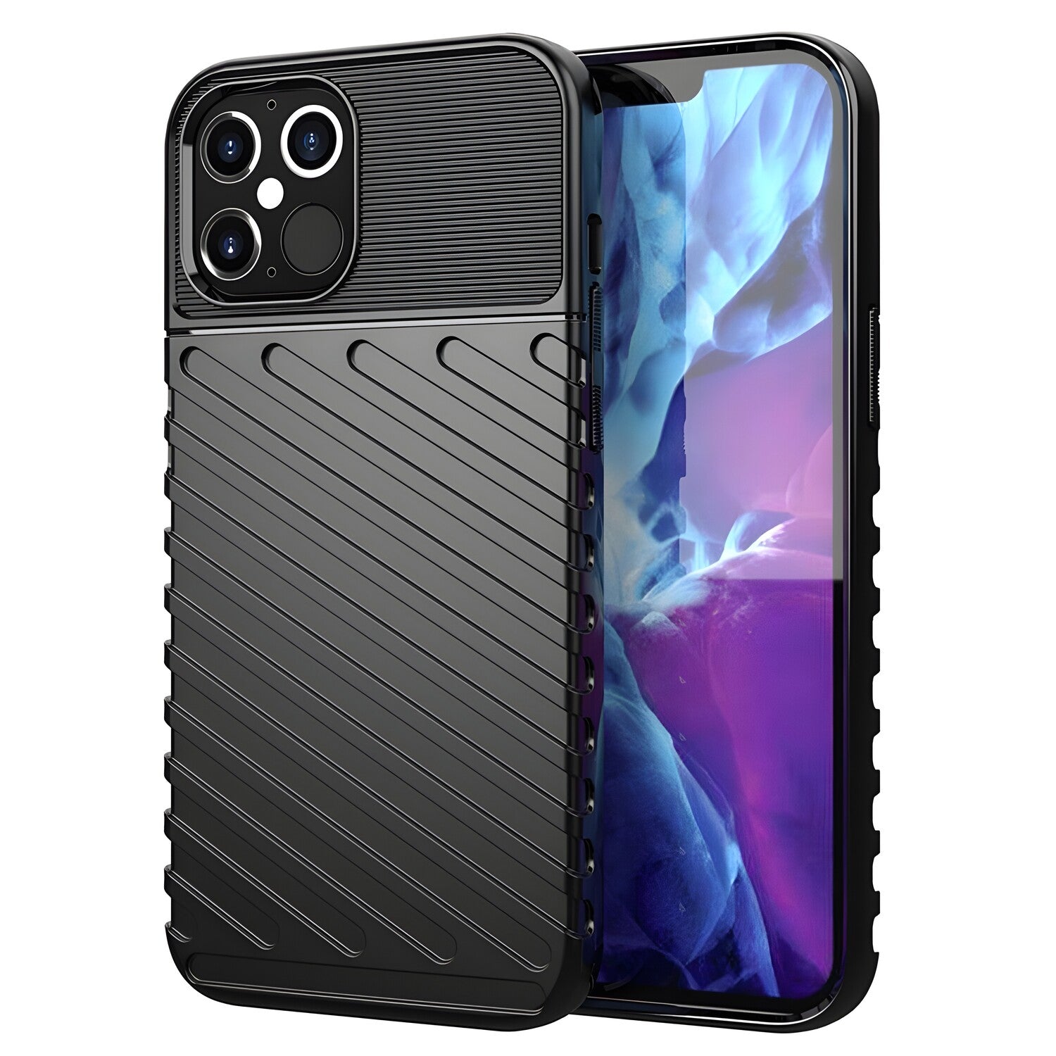 Otporna Thunder futrola za Apple iPhone 12 Pro Max - Crna KP24601