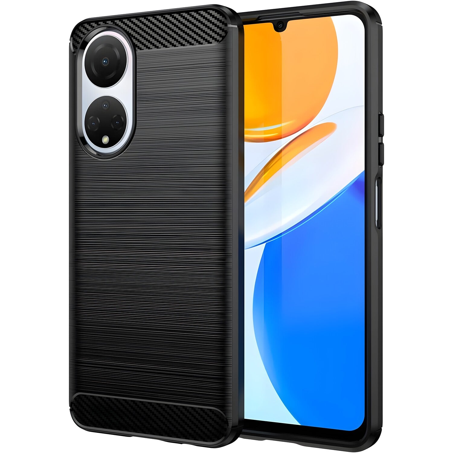 Futrola Carbon Shield TPU za Honor 7X - Crna KP24610