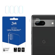 4x Staklo za kameru 3mk za Google Pixel 7 - Prozirna KP24646