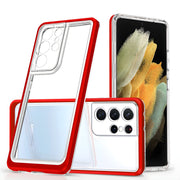 Hibridna futrola 3 u 1 za Samsung Galaxy S23 Ultra - Crvena KP24726
