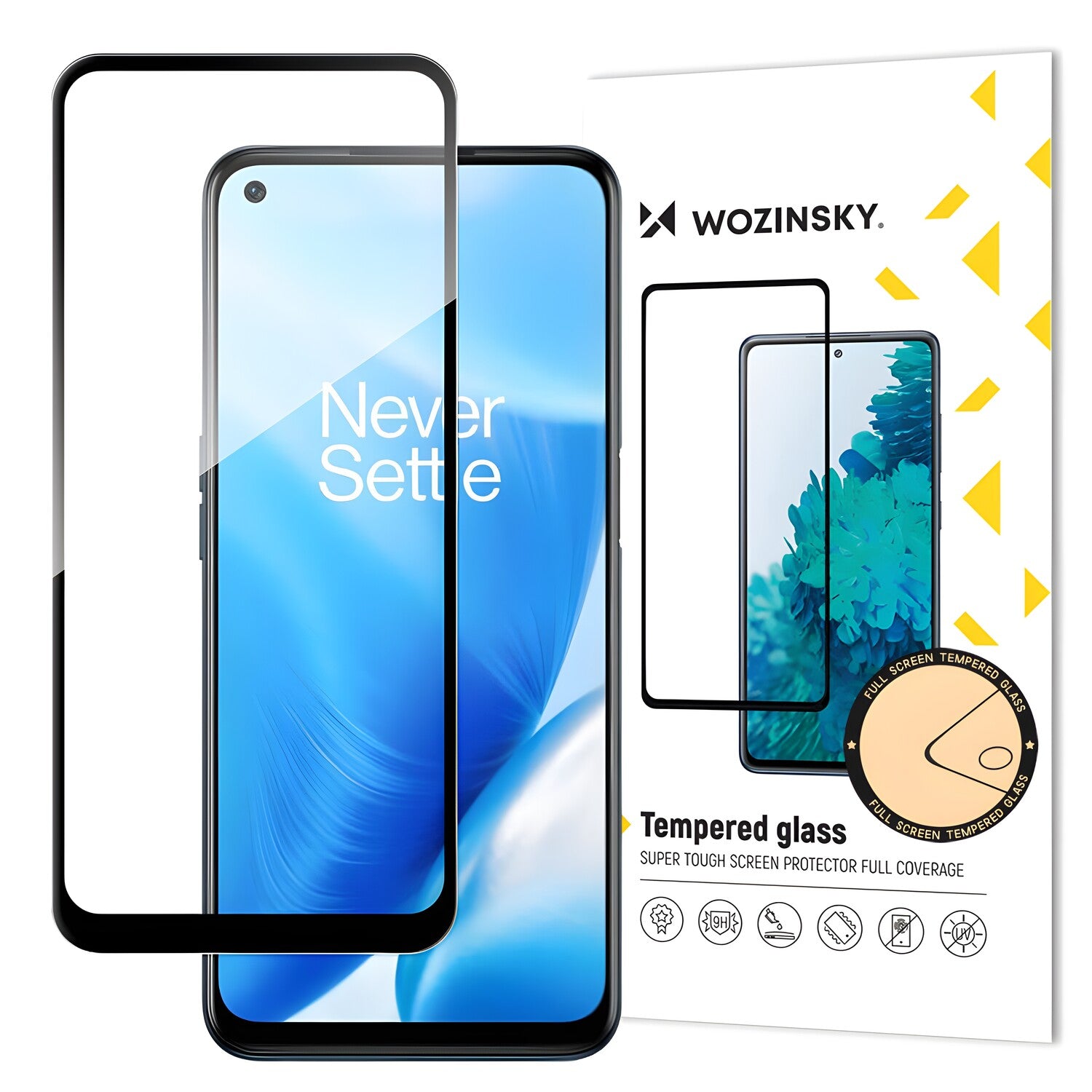 Wozinsky zaštitno kaljeno staklo za OnePlus Nord N200 - Crna KP24743