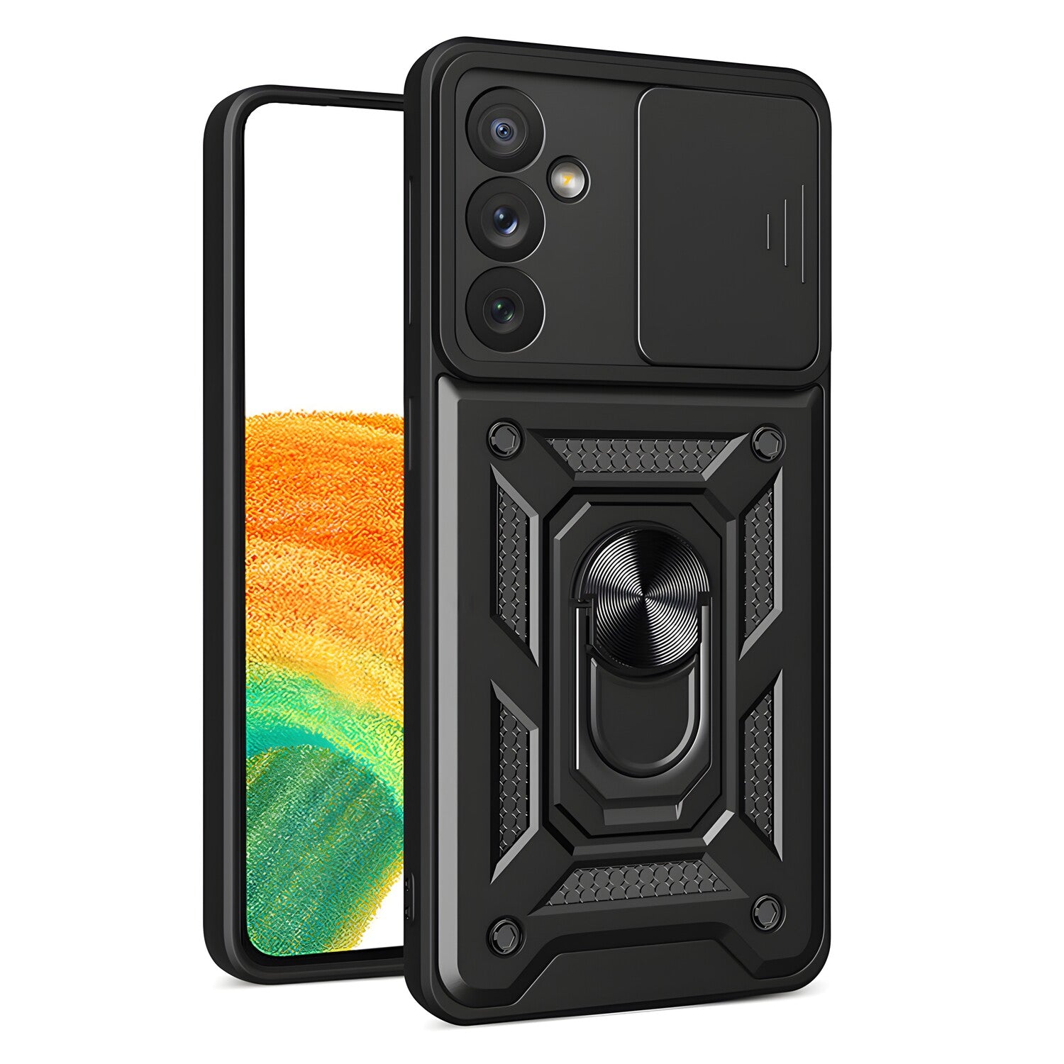 Hybrid Armor Camshield za Samsung Galaxy A14 - Crna KP24900