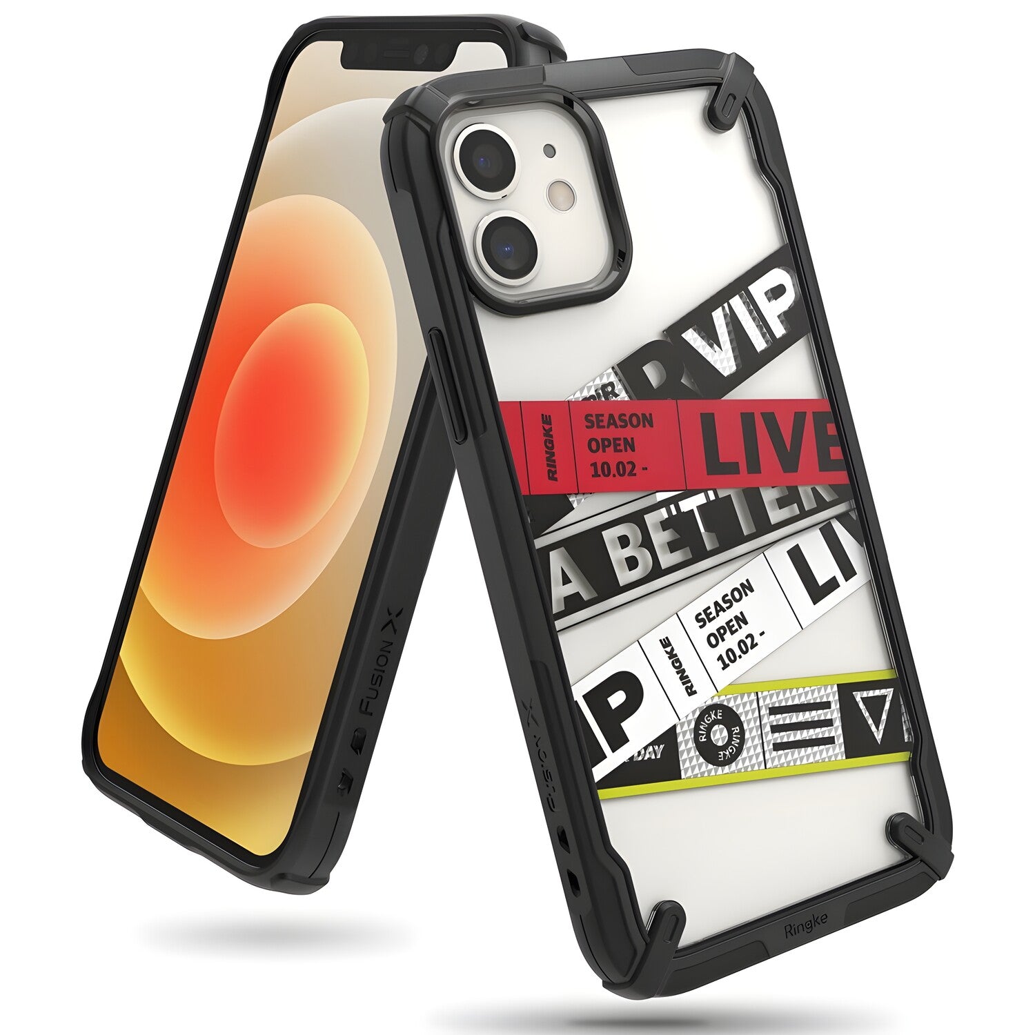 Ringke Fusion X futrola za Apple iPhone 12 Mini - Crna KP25111